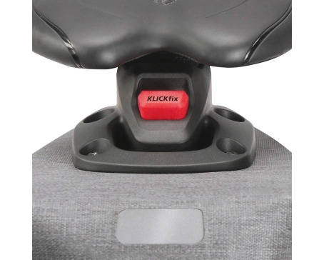 Sacoche de selle avec adaptateur sur selle BIKEPACK X WATERPROOF Gris