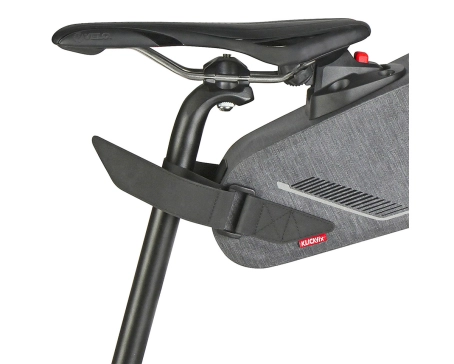 Sacoche de selle avec adaptateur sur selle BIKEPACK X WATERPROOF Gris