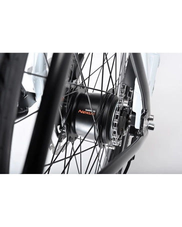 Vélo électrique urbain SINUS N8 WAVE Blanc