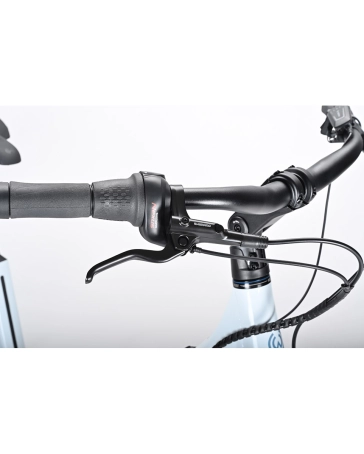 Vélo électrique urbain SINUS N8 WAVE Blanc