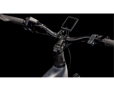 Vélo électrique trekking Femme KATHMANDU HYBRID COMFORT SLX 800 Gris