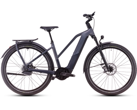 Vélo électrique trekking Femme KATHMANDU HYBRID COMFORT SLX 800 Gris