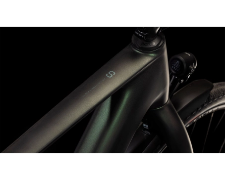 Vélo électrique trekking Homme KATHMANDU HYBRID C:62 SLT 400X Vert