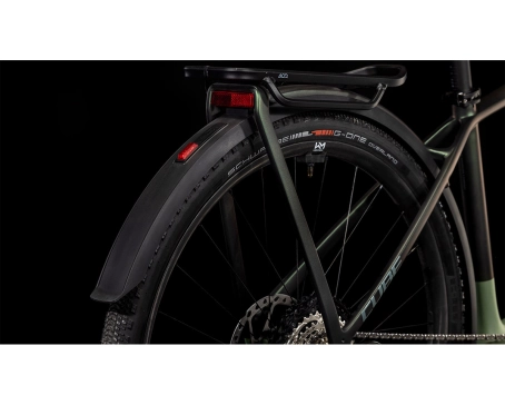 Vélo électrique trekking Homme KATHMANDU HYBRID C:62 SLT 400X Vert