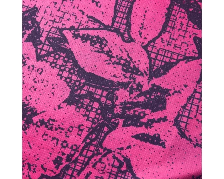 T-shirt manches courtes Femme GRID FLORAL LIMITED EDITION PRINT Rose