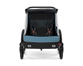 Remorque pour enfant 2 places COURIER Bleu - Image 4/4