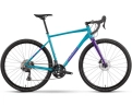 Vélo de gravel Unisexe TERRIT PRO Bleu Turquoise/Violet - Image 1/1