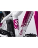 Vélo Enfant POWERKID 16 Blanc/Magenta - Image 6/6