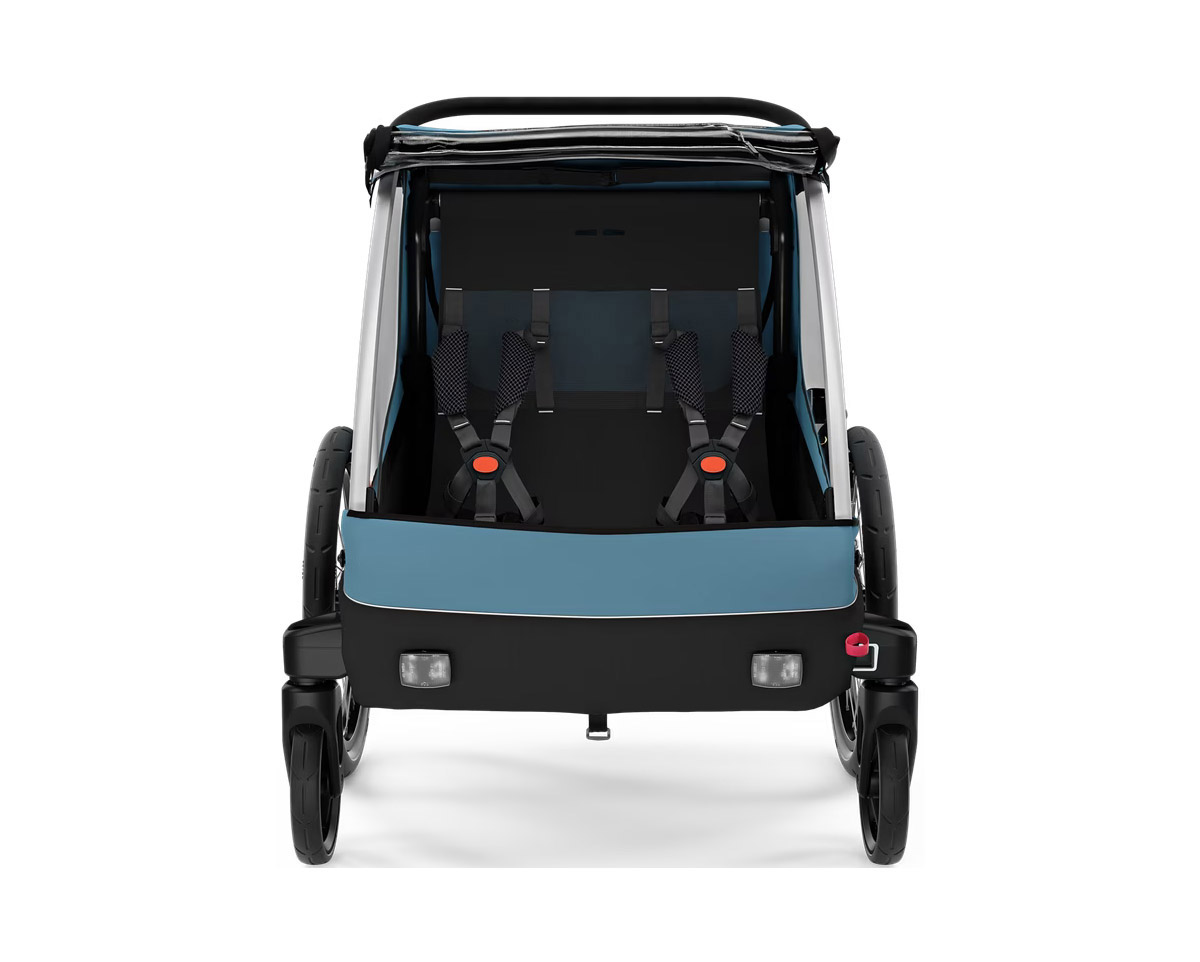 Remorque pour enfant 2 places COURIER Bleu