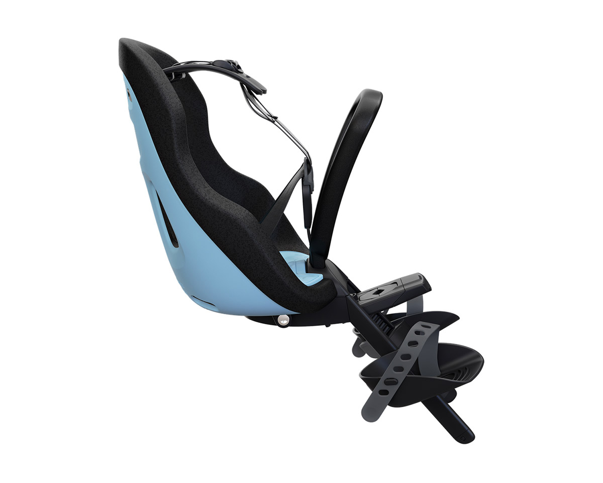 Porte-bébé à montage à l'avant YEPP NEXXT 2 MINI Bleu Aigue Marine