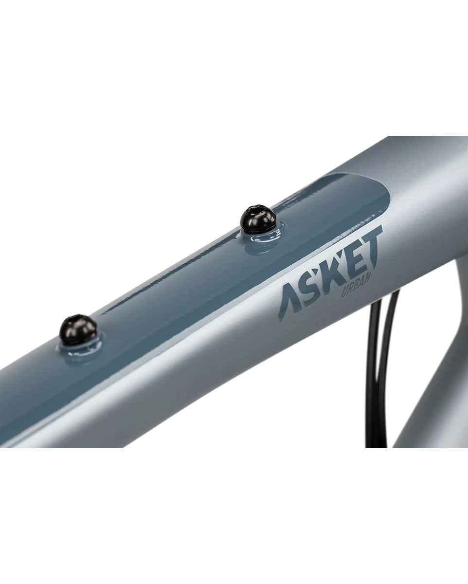 Vélo urbain URBAN ASKET Gris/Bleu