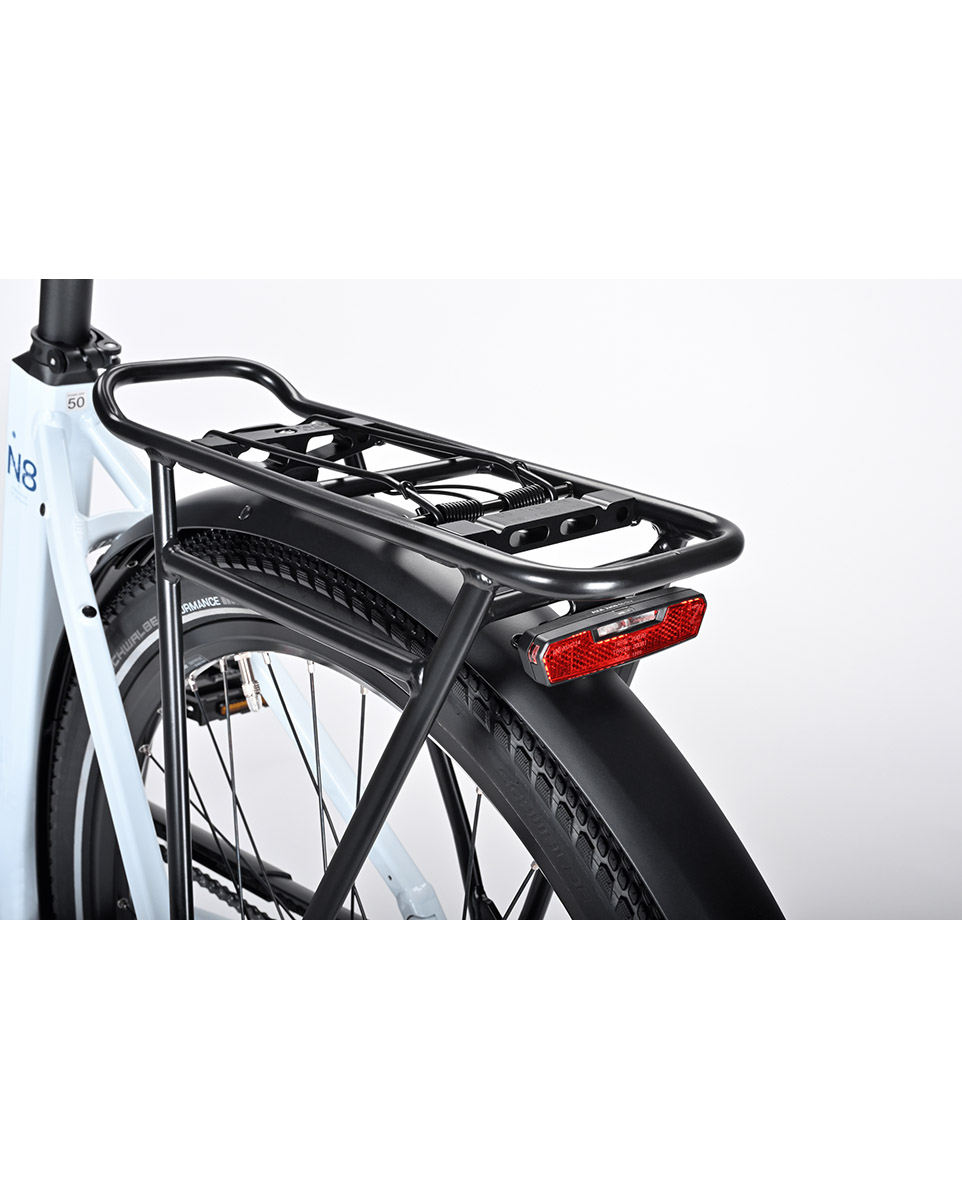 Vélo électrique urbain SINUS N8 WAVE Blanc