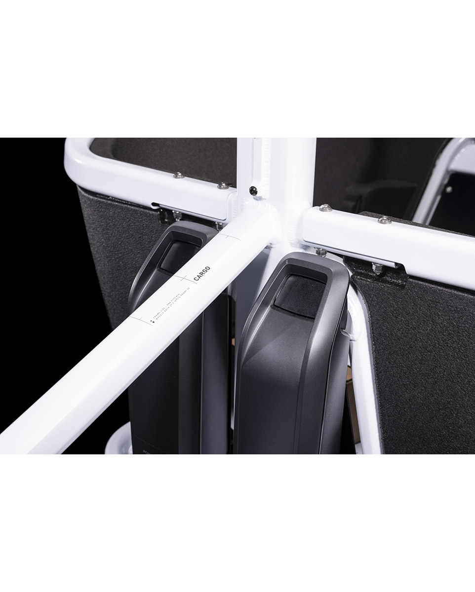 Vélo électrique cargo CARGO SPORT DUAL HYBRID 1000 Blanc