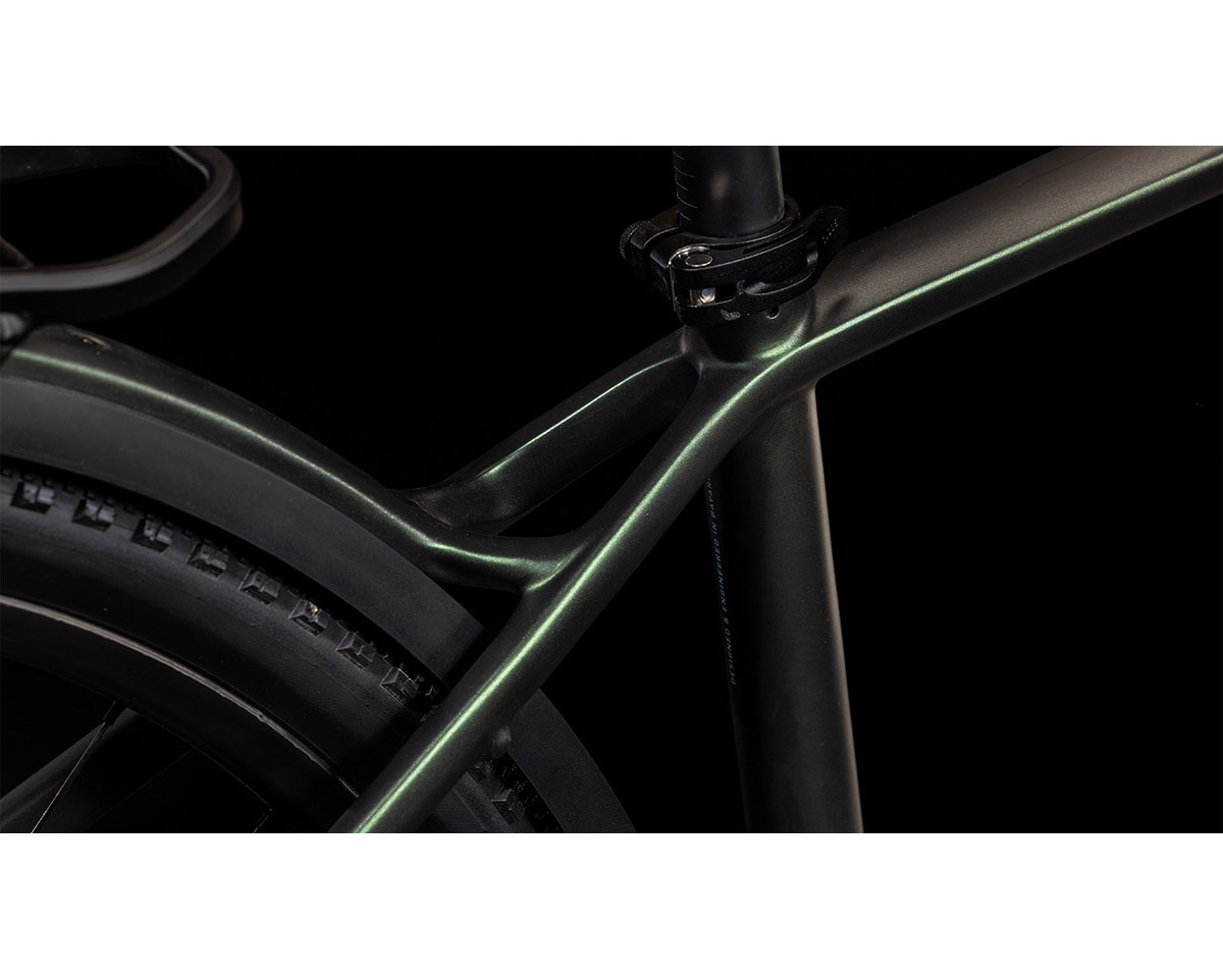 Vélo électrique trekking Homme KATHMANDU HYBRID C:62 SLT 400X Vert