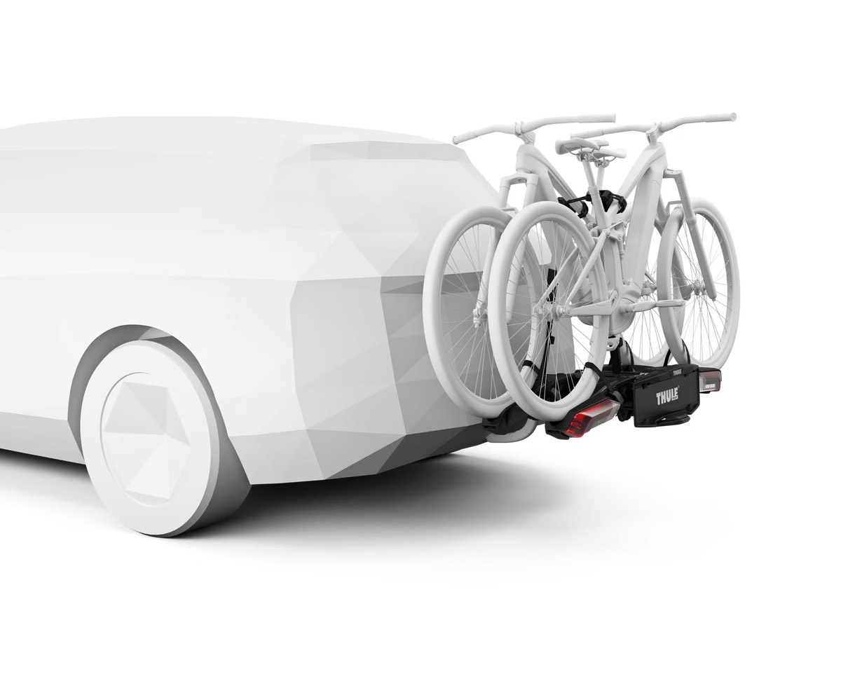 Porte-vélo sur attelage EPOS 2 VÉLOS Noir