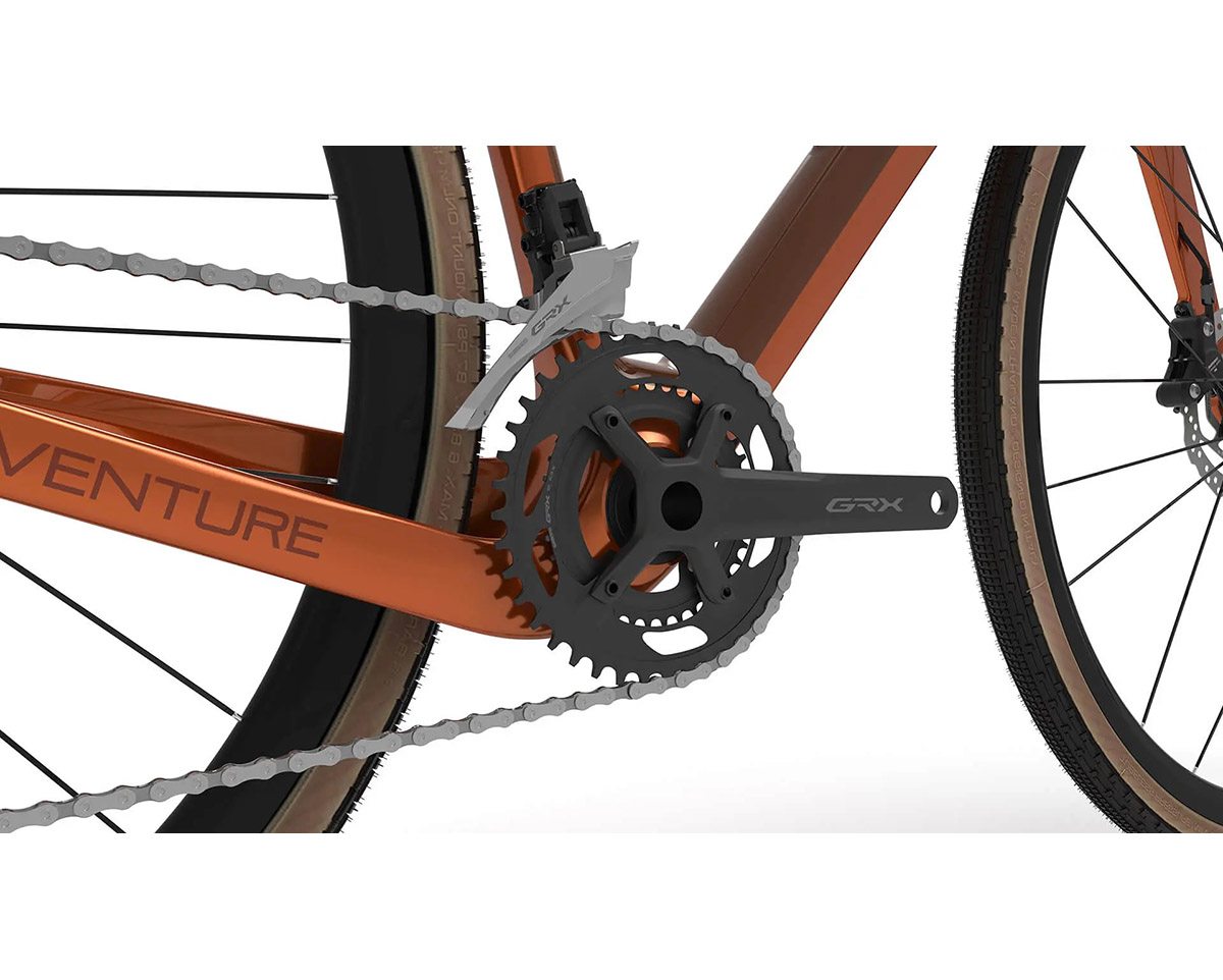 Vélo Gravel L'AVENTURE GRX400 Orange