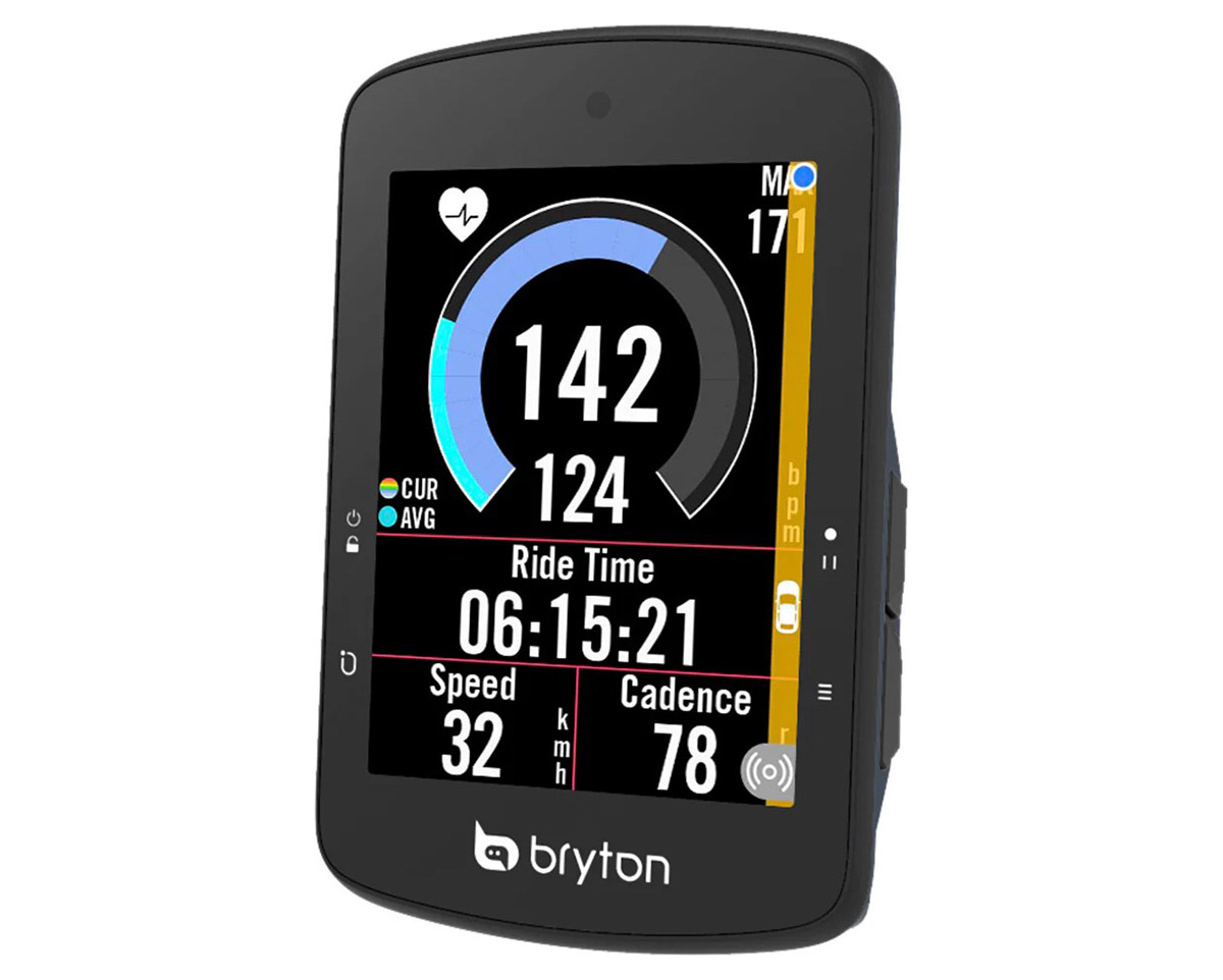 Compteur GPS de vélo RIDER S510 E Noir