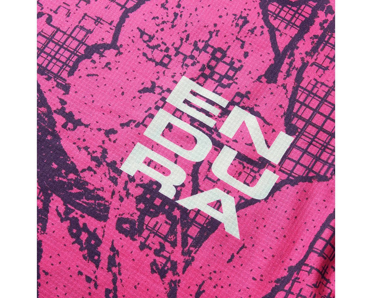 T-shirt manches courtes Femme GRID FLORAL LIMITED EDITION PRINT Rose